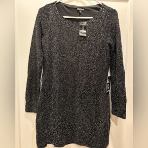 Express vintage sequin dress